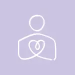 Stylized Heart Person Image