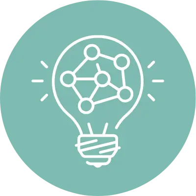 Stylized Lightbulb Icon