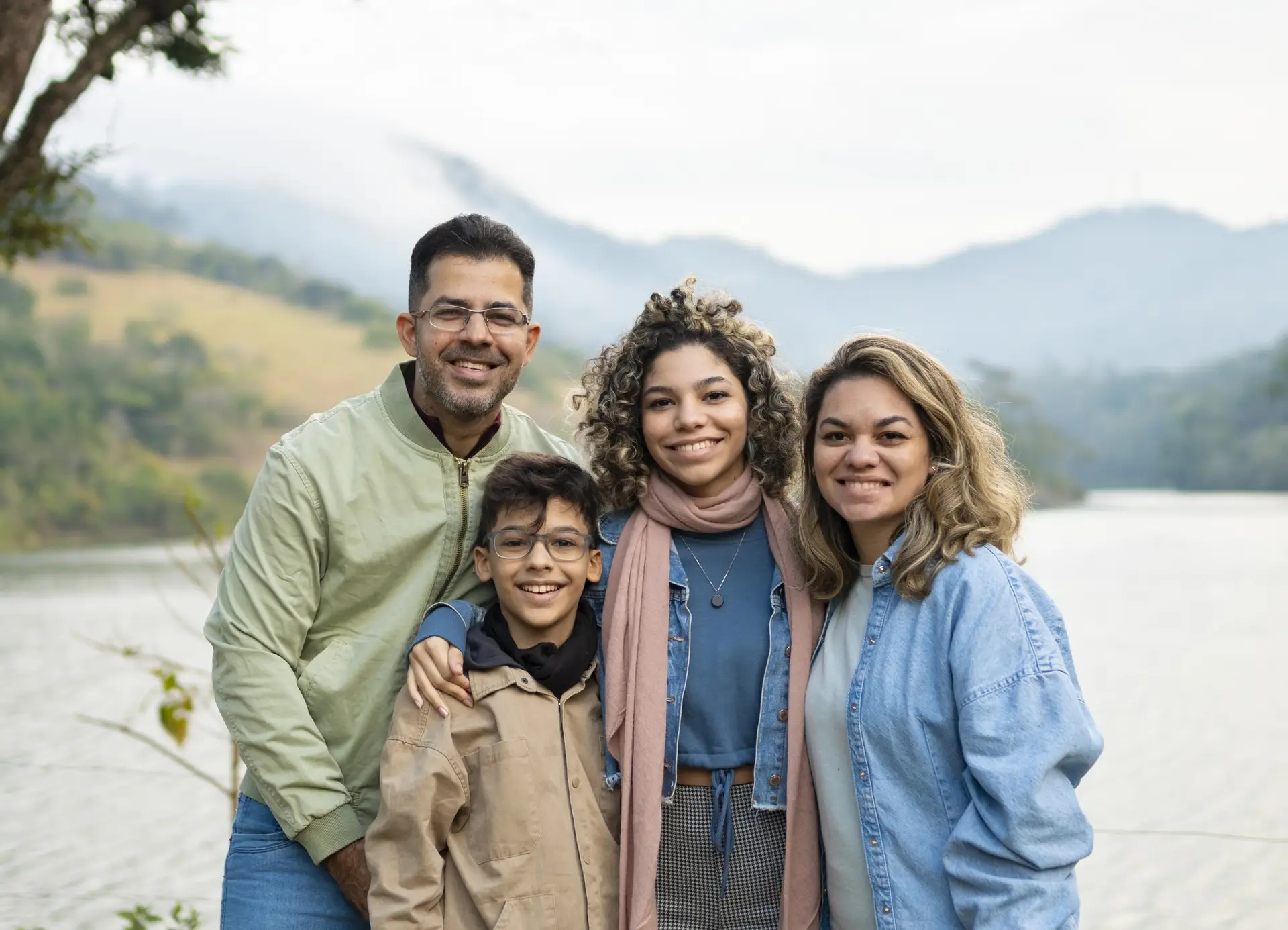 Family in Valença, Rio de Janeiro, Brasil